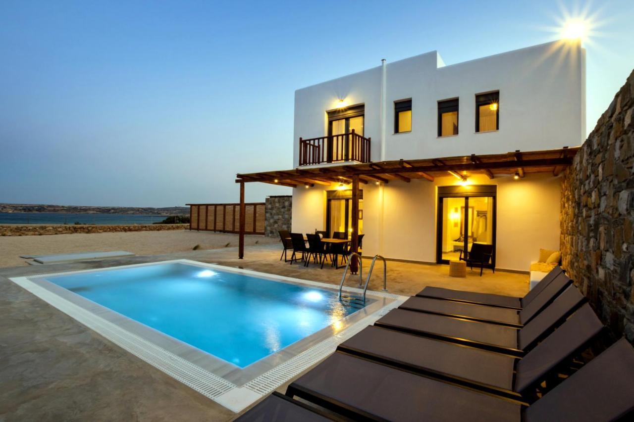 Cato Agro 5, Seafront Villa With Private Pool Afiartis Esterno foto