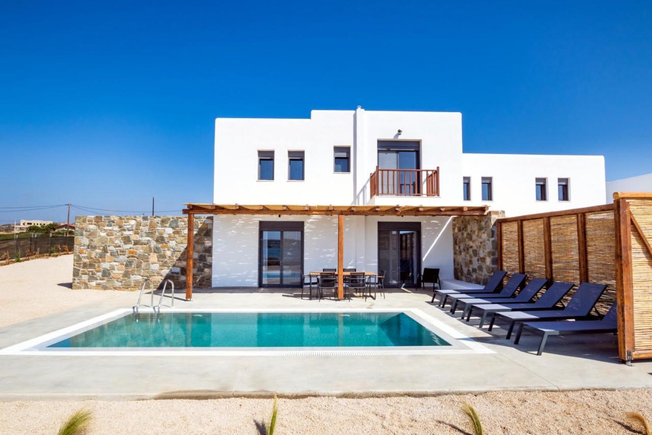 Cato Agro 5, Seafront Villa With Private Pool Afiartis Esterno foto